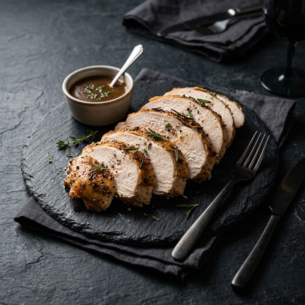 Pechuga de Pavo rebanada