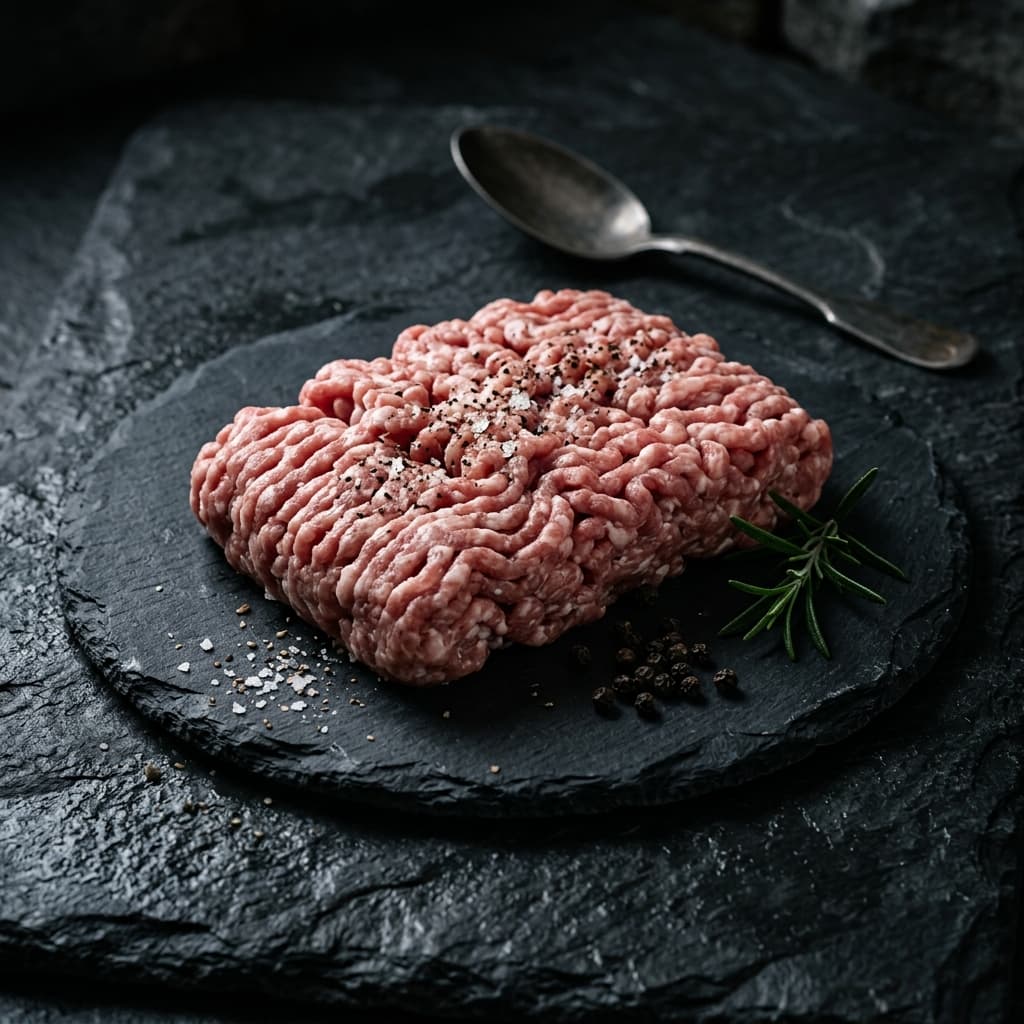 Molida 100% pierna de cerdo