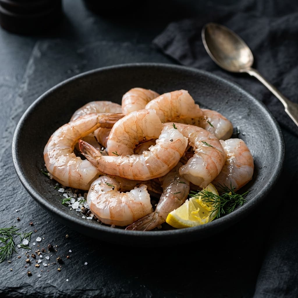 Camarón Grande crudo pelado desvenado