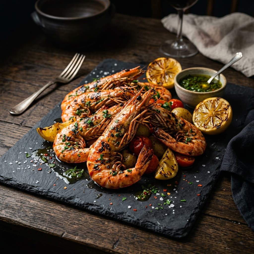 Langostinos a la Plancha