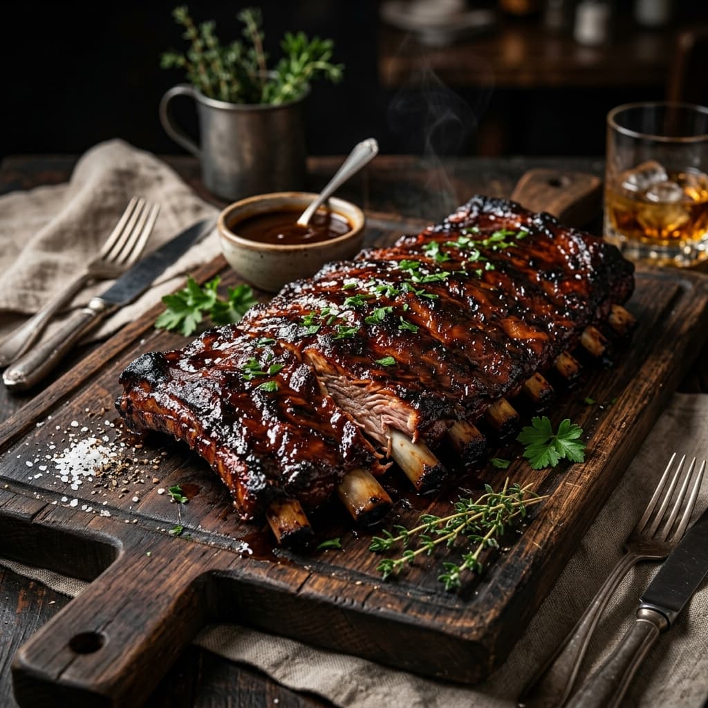 Spare Ribs Glaseadas al Horno