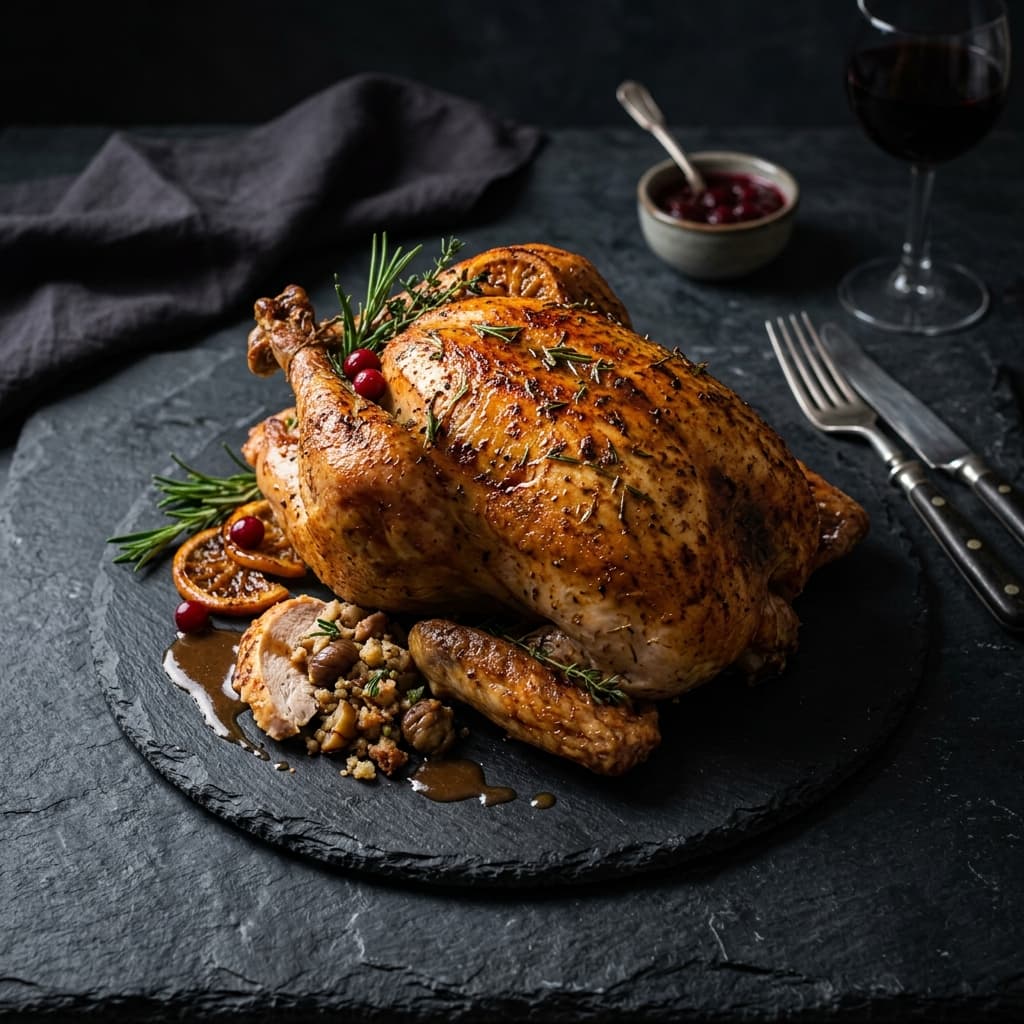 Pavo Navideño al Horno