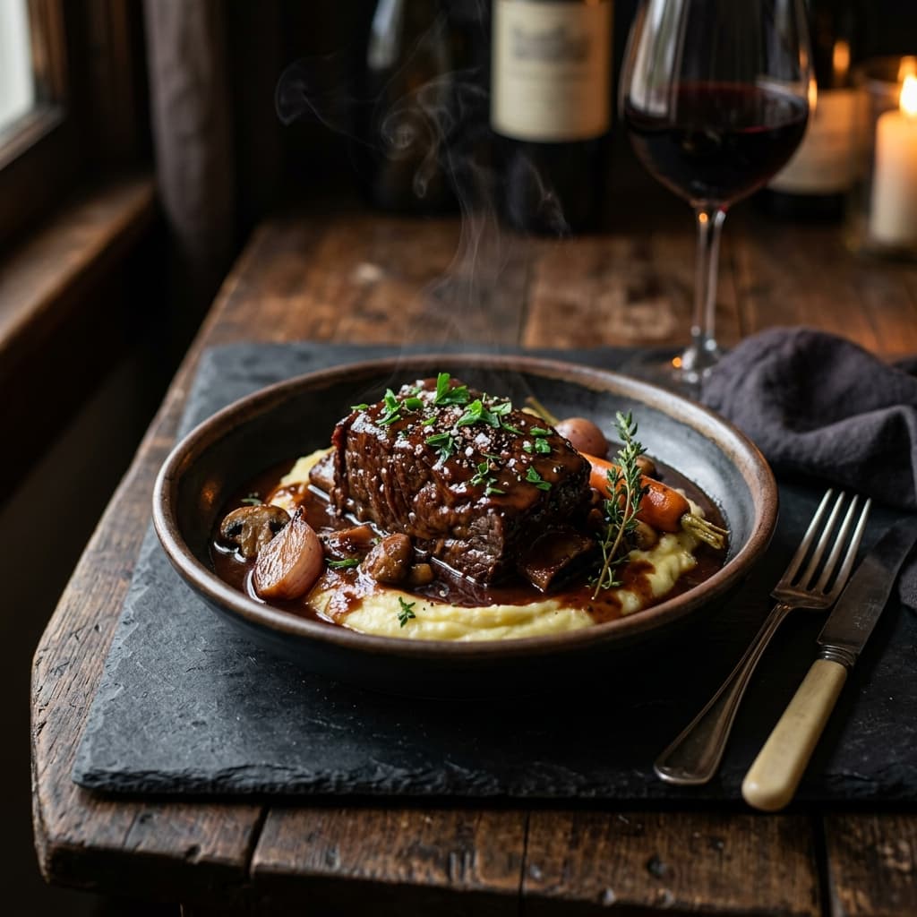 Short Rib Estofado al Vino Tinto